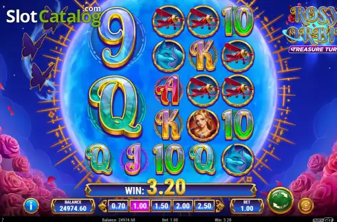 Скрин3. Rosy Orbit Treasure Turn слот