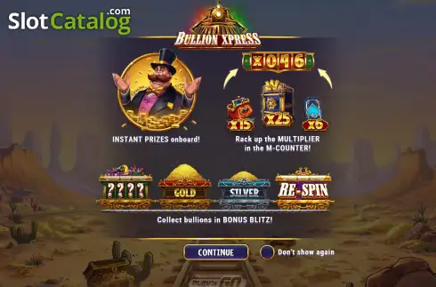 Скрин2. Bullion Xpress слот