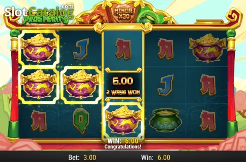 Скрин3. Rings of Prosperity слот
