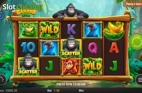 Скрин2. Banana Rush слот