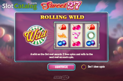 Скрин2. Sweet 27 слот