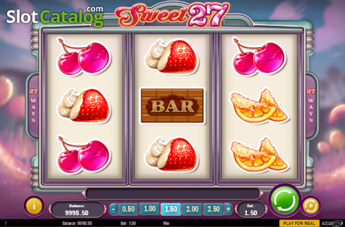 Скрин3. Sweet 27 слот