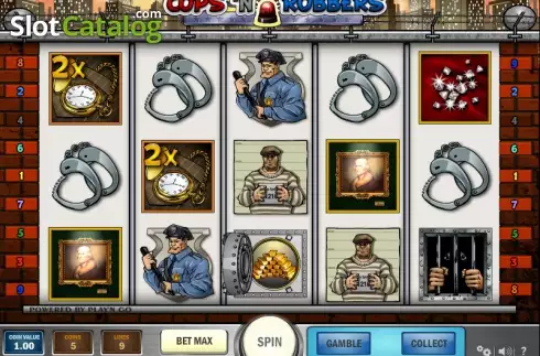 Скрин4. Cops'N Robbers (Play'n Go) слот