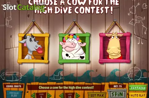 Скрин4. Crazy Cows слот