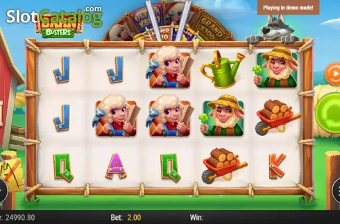 Скрин2. Barn Busters слот