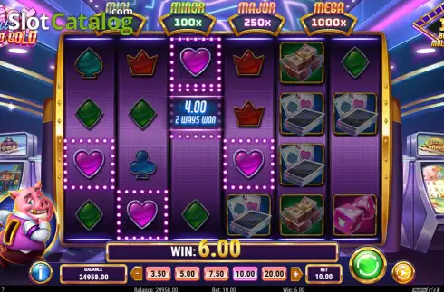 Скрин3. Piggy Blitz Casino Gold слот