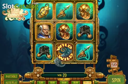 Скрин4. Eye of the Kraken слот