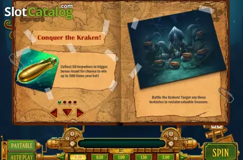 Скрин5. Eye of the Kraken слот