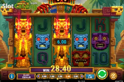 Скрин3. Wheel of Mictlan слот