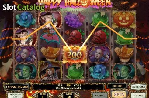 Скрин4. Happy Halloween слот