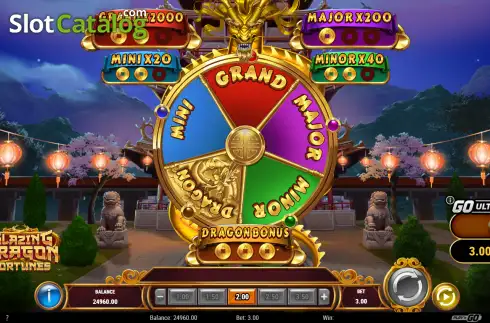 Скрин3. Blazing Dragon Fortunes слот