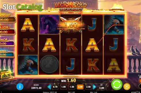 Скрин3. Legion Gold Reckoning слот
