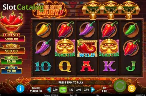 Скрин2. Spice Spice Baby! слот