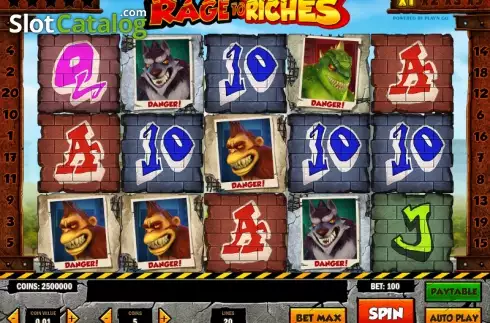 Скрин2. Rage to Riches слот