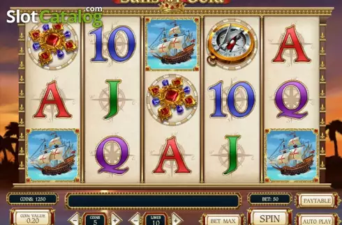 Скрин4. Sails of Gold слот