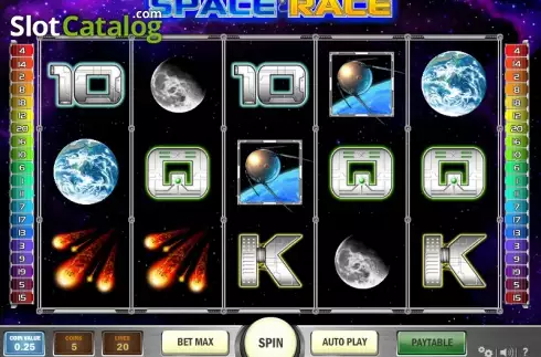 Скрин2. Space Race слот