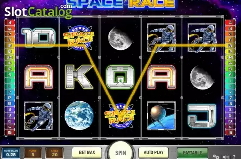 Скрин4. Space Race слот
