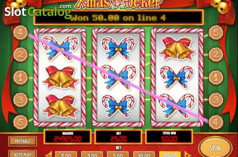 Скрин3. Xmas Joker слот