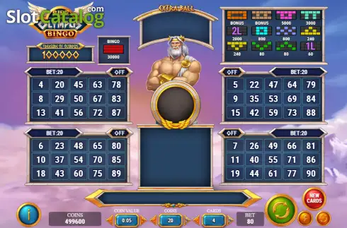 Скрин2. Rise of Olympus Bingo слот