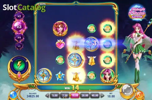 Скрин3. Midnight Princess Extreme слот