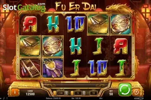 Скрин6. Fu Er Dai слот