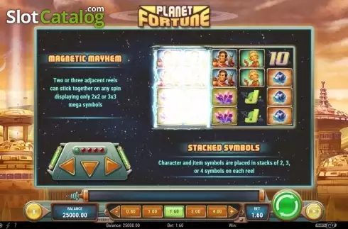 Скрин6. Planet Fortune слот