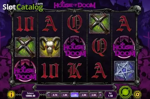 Скрин2. House of Doom слот