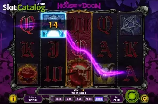 Скрин4. House of Doom слот