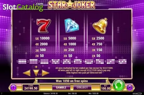 Скрин9. Star Joker слот