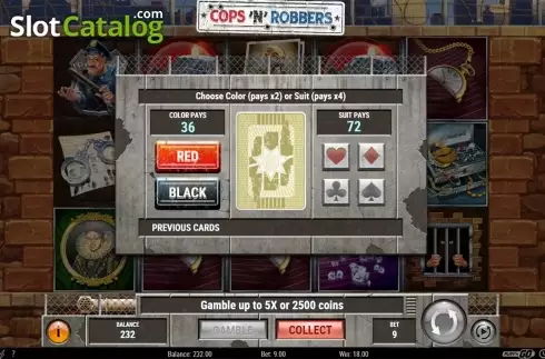 Скрин4. Cops 'N' Robbers 2018 (Play'n Go) слот