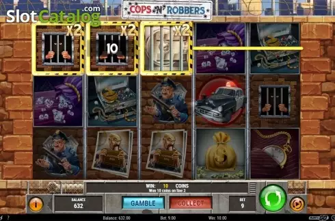 Скрин6. Cops 'N' Robbers 2018 (Play'n Go) слот