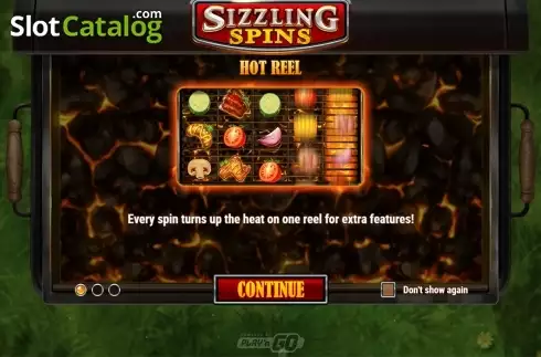Скрин6. Sizzling Spins слот