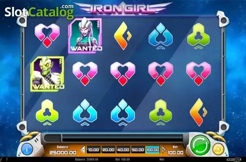 Скрин4. Iron Girl слот