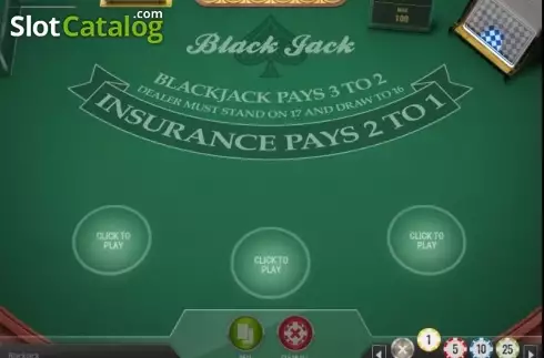 Скрин2. Blackjack MH (Play'n Go) слот