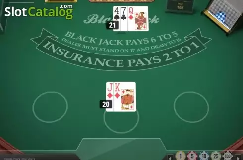 Скрин4. Single Deck Blackjack MH слот