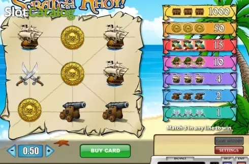Скрин2. Scratch Ahoy слот