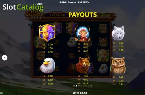 Скрин6. Buffalo Bonanza слот