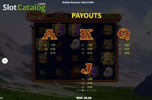 Скрин7. Buffalo Bonanza слот