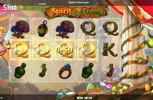 Скрин3. Spirit of the Forest слот