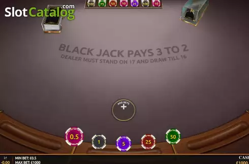 Скрин2. Blackjack (Playnova) слот