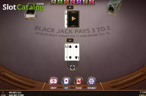 Скрин3. Blackjack (Playnova) слот