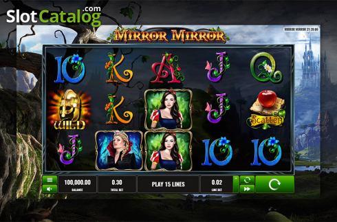 Скрин2. Mirror Mirror (Playreels) слот