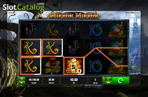 Скрин3. Mirror Mirror (Playreels) слот