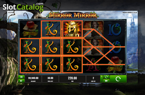Скрин4. Mirror Mirror (Playreels) слот