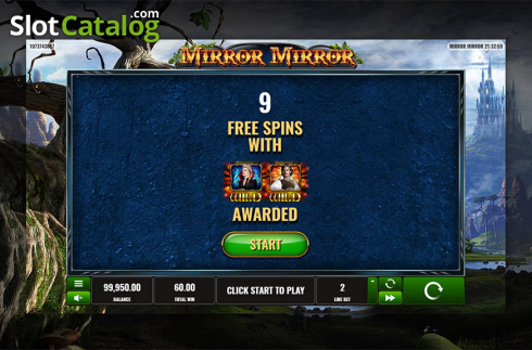 Скрин7. Mirror Mirror (Playreels) слот