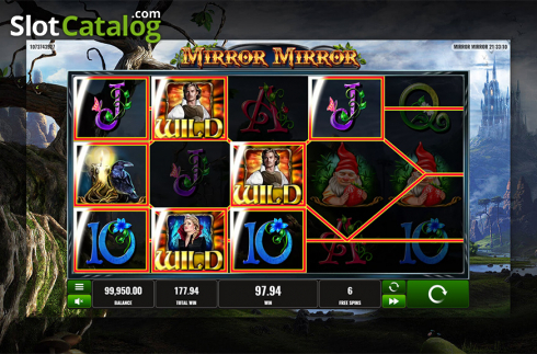 Скрин8. Mirror Mirror (Playreels) слот