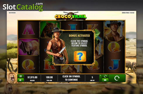 Скрин4. Croco Trail слот