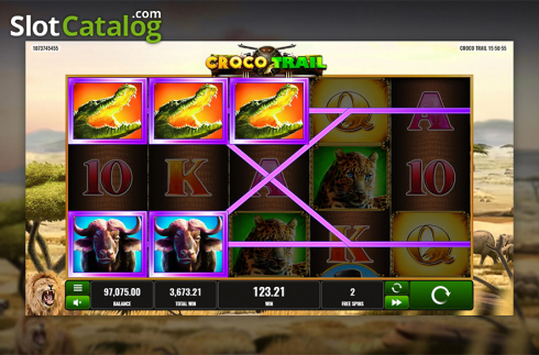 Скрин6. Croco Trail слот
