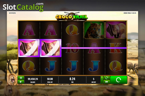 Скрин8. Croco Trail слот