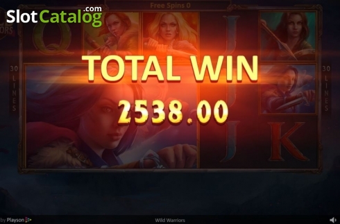 Скрин7. Wild Warriors слот